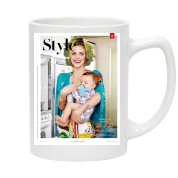 Jaime King 14oz White Statesman Mug