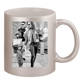 Jaime King 11oz Metallic Silver Mug