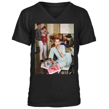 Jaime King Men's V-Neck T-Shirt