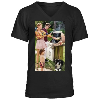 Jaime King Men's V-Neck T-Shirt