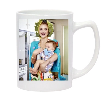 Jaime King 14oz White Statesman Mug