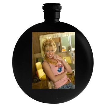 Jaime Pressly Round Flask