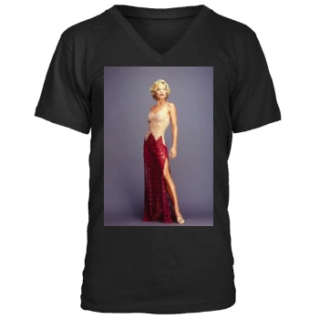 Jaime Pressly Men's V-Neck T-Shirt