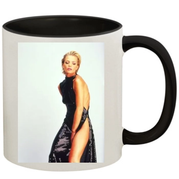 Jaime Pressly 11oz Colored Inner & Handle Mug