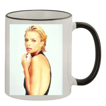 Jaime Pressly 11oz Colored Rim & Handle Mug