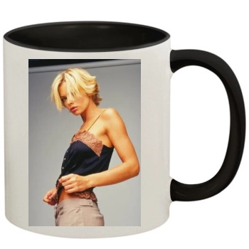 Jaime Pressly 11oz Colored Inner & Handle Mug