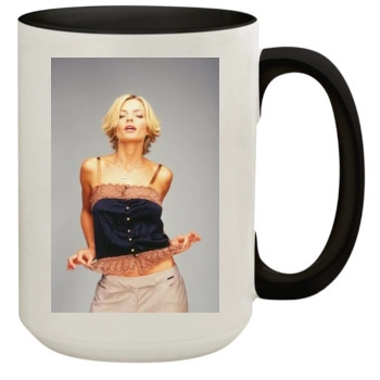 Jaime Pressly 15oz Colored Inner & Handle Mug