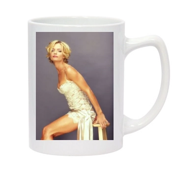 Jaime Pressly 14oz White Statesman Mug