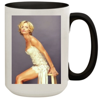 Jaime Pressly 15oz Colored Inner & Handle Mug