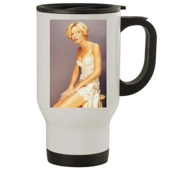 Jaime Pressly Stainless Steel Travel Mug