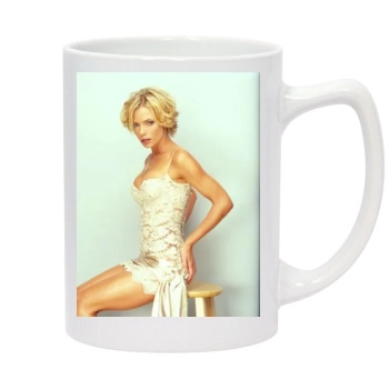 Jaime Pressly 14oz White Statesman Mug