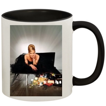 Jaime Pressly 11oz Colored Inner & Handle Mug