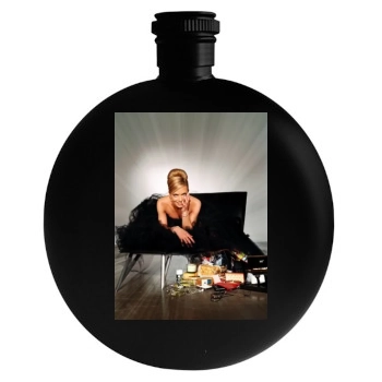 Jaime Pressly Round Flask