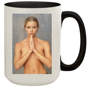 Jaime Pressly 15oz Colored Inner & Handle Mug