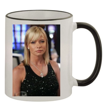 Jaime Pressly 11oz Colored Rim & Handle Mug