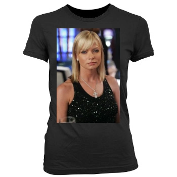 Jaime Pressly Women's Junior Cut Crewneck T-Shirt