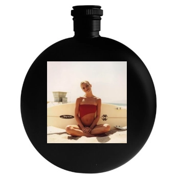 Jaime Pressly Round Flask