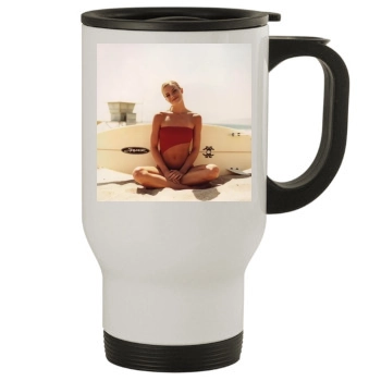 Jaime Pressly Stainless Steel Travel Mug