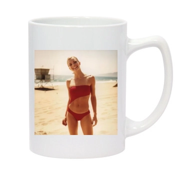 Jaime Pressly 14oz White Statesman Mug