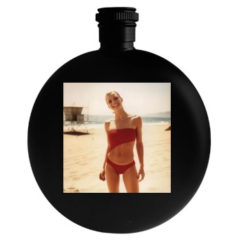 Jaime Pressly Round Flask