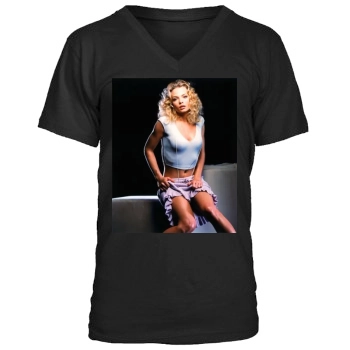 Jaime Pressly Men's V-Neck T-Shirt