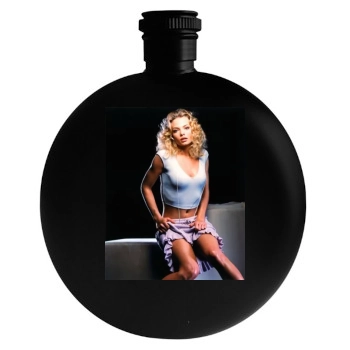 Jaime Pressly Round Flask