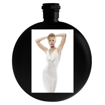 Jaime Pressly Round Flask