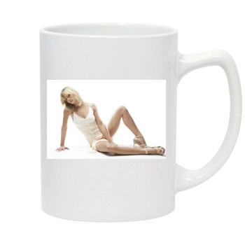 Jaime Pressly 14oz White Statesman Mug