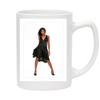 Jamelia 14oz White Statesman Mug