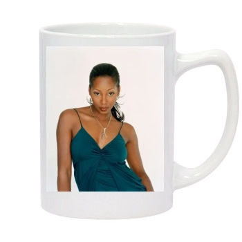 Jamelia 14oz White Statesman Mug