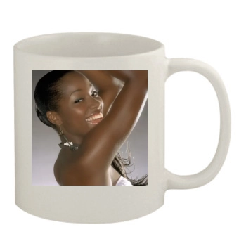 Jamelia 11oz White Mug