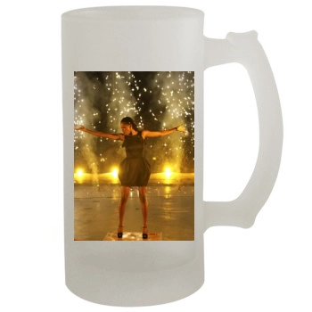 Jamelia 16oz Frosted Beer Stein