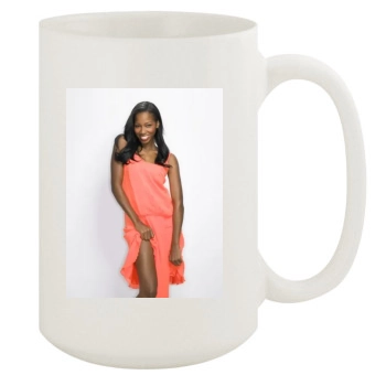 Jamelia 15oz White Mug