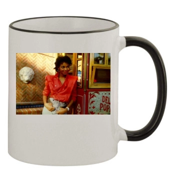 Janet Jackson 11oz Colored Rim & Handle Mug