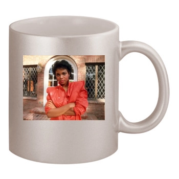 Janet Jackson 11oz Metallic Silver Mug