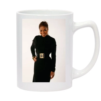 Janet Jackson 14oz White Statesman Mug