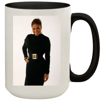 Janet Jackson 15oz Colored Inner & Handle Mug