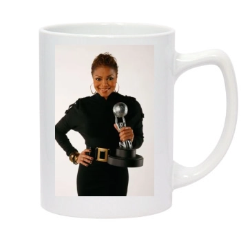 Janet Jackson 14oz White Statesman Mug