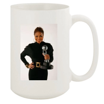 Janet Jackson 15oz White Mug