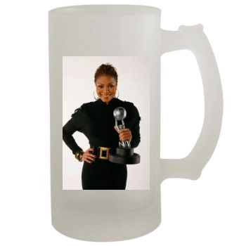 Janet Jackson 16oz Frosted Beer Stein