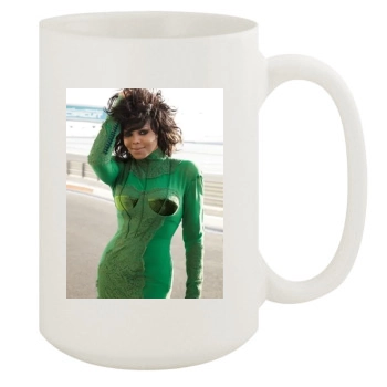 Janet Jackson 15oz White Mug