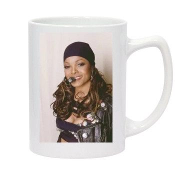 Janet Jackson 14oz White Statesman Mug