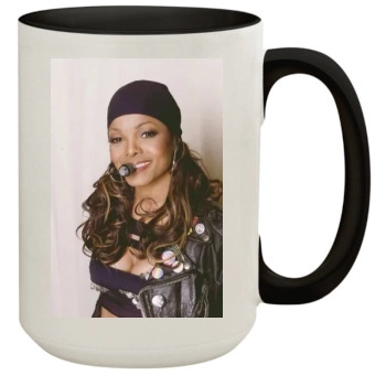 Janet Jackson 15oz Colored Inner & Handle Mug