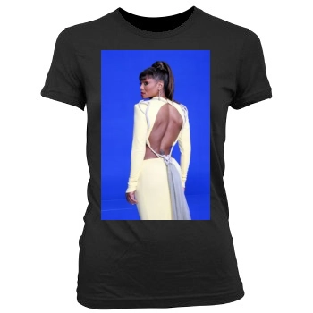 Janet Jackson Women's Junior Cut Crewneck T-Shirt