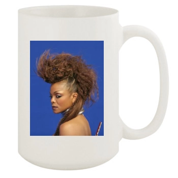 Janet Jackson 15oz White Mug