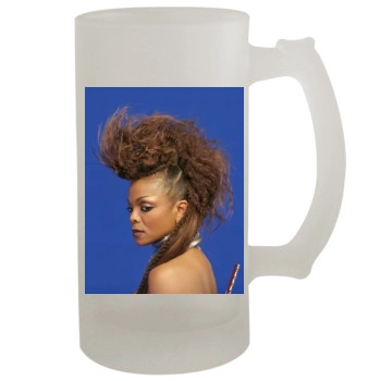 Janet Jackson 16oz Frosted Beer Stein