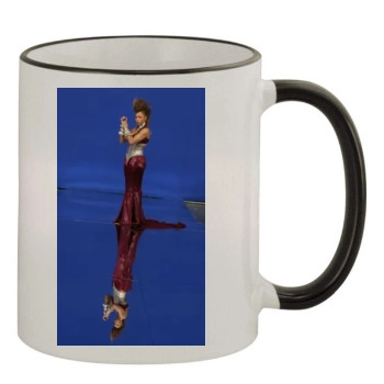 Janet Jackson 11oz Colored Rim & Handle Mug