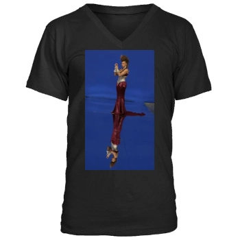 Janet Jackson Men's V-Neck T-Shirt