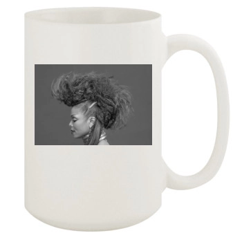 Janet Jackson 15oz White Mug