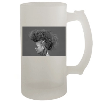 Janet Jackson 16oz Frosted Beer Stein